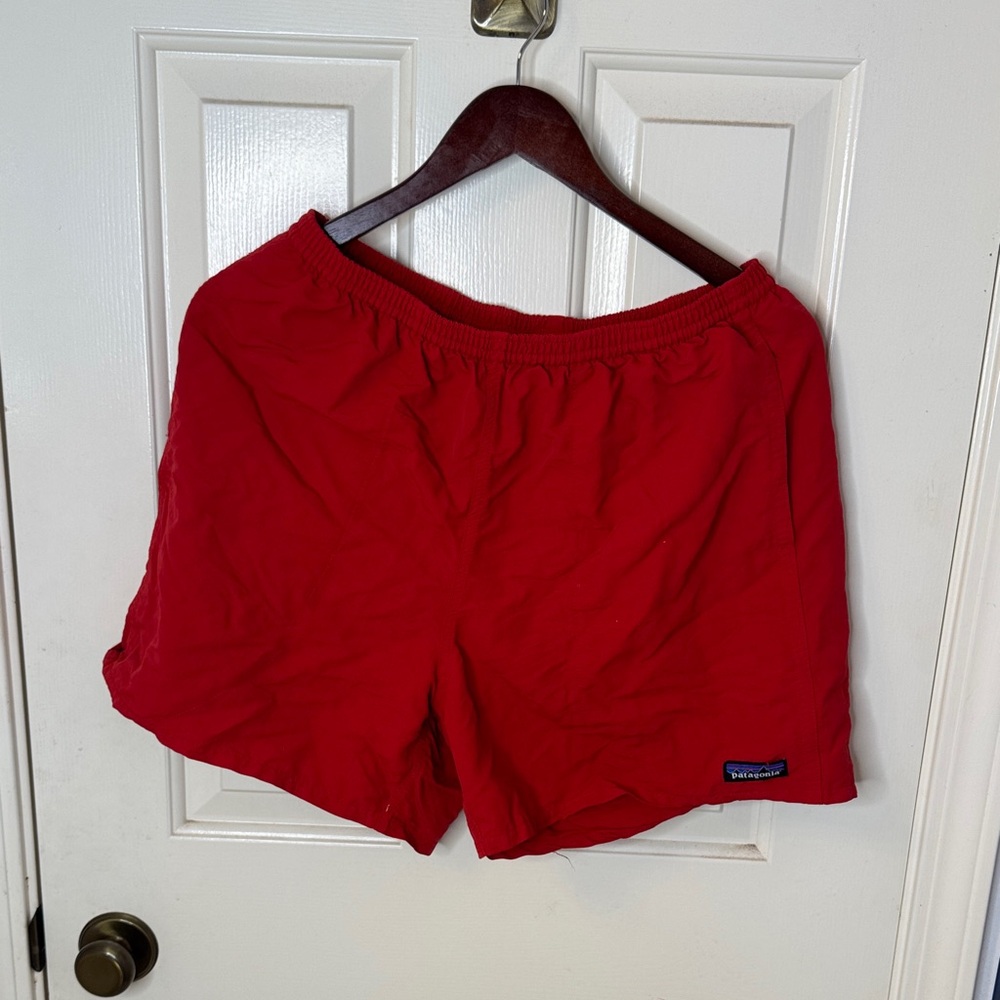 Patagonia Women's Vibrant Red Athletic Shorts